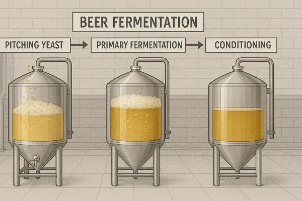Understanding the Key Stages of Beer Fermentation